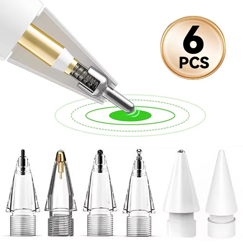 Stylus Replacement Tip - 6 Pontas de Lápis de Substituição