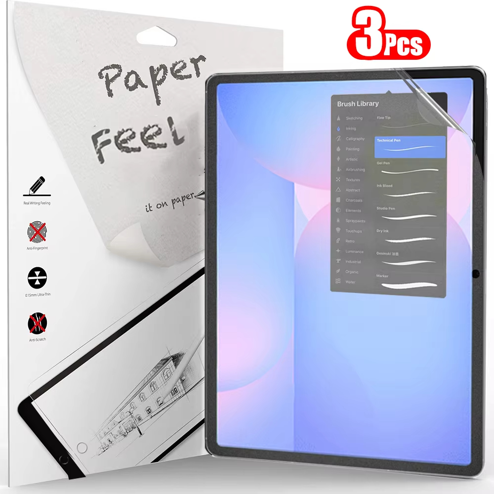 Paper Feel Screen Film - 3 pçs papel sentir como protetor