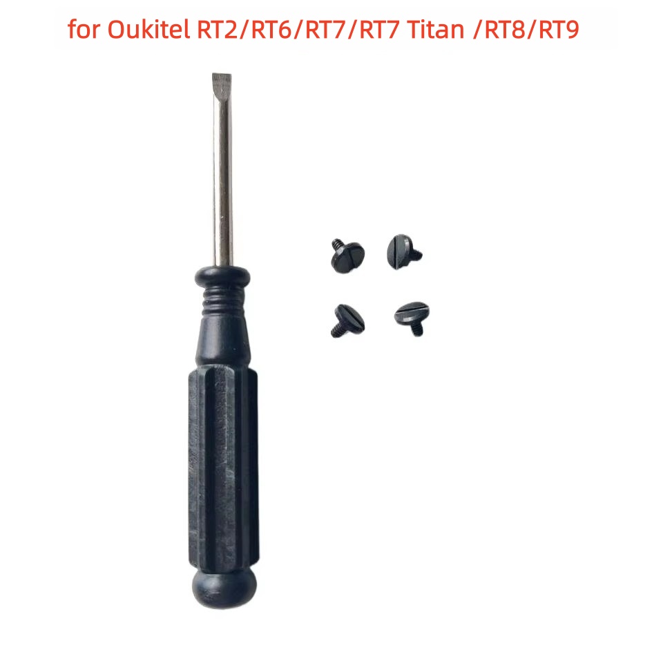 Oukitel Tablet Accessories - Kit com 4 Parafusos de Liga