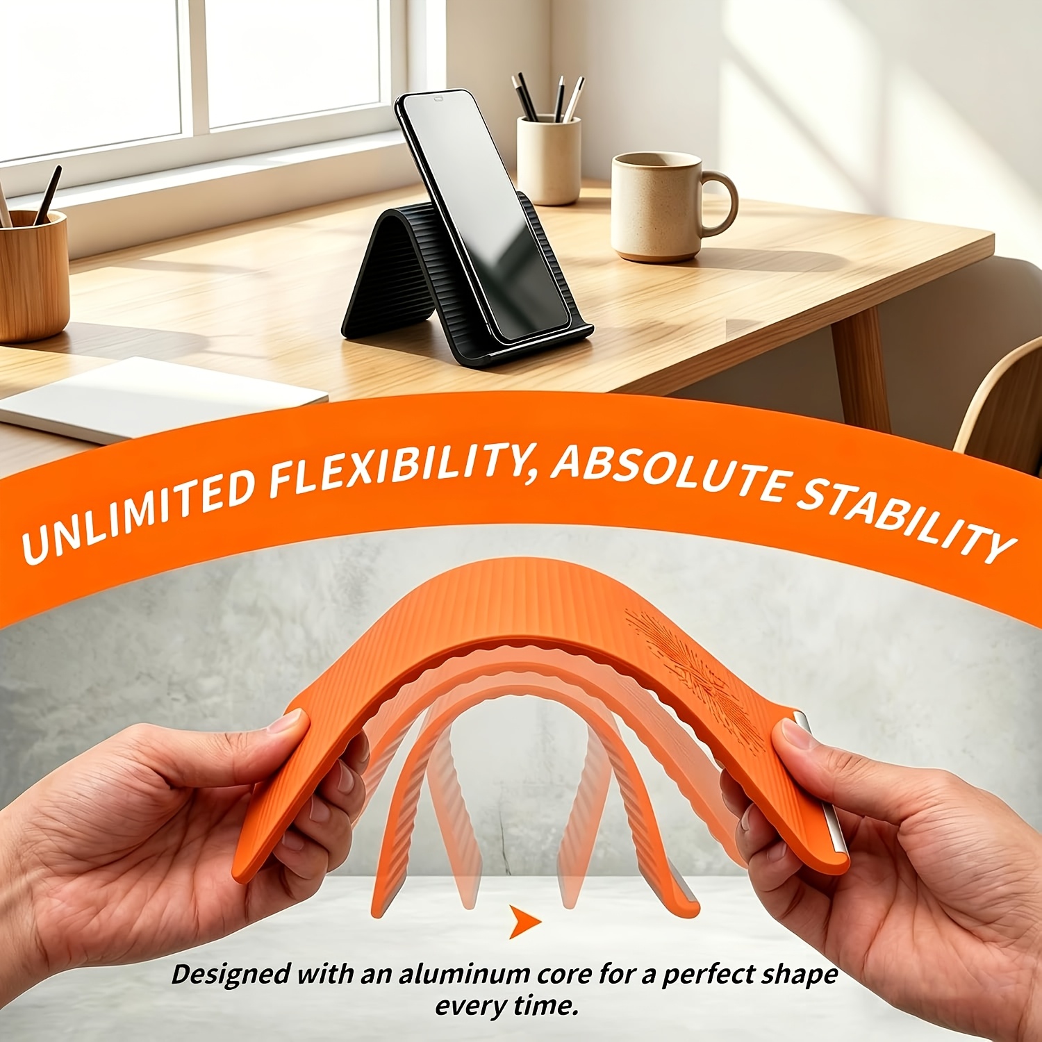 Suporte de Telefone de Silicon - Tablet Stand Adjustable avaliação e preço