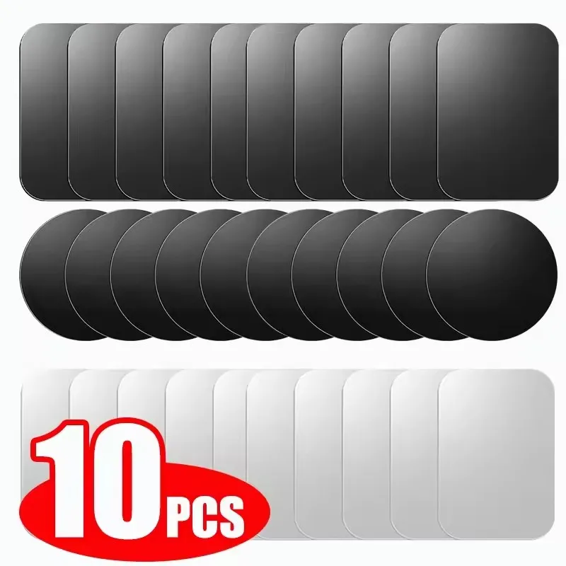 5/10 peças Placa Metálica Magn - Tablet Car Accessories avaliação e preço