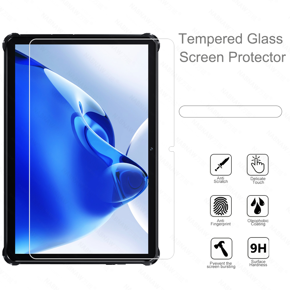 2 peças protetor de tela de vi - Oukitel Tablet Accessories avaliação e preço