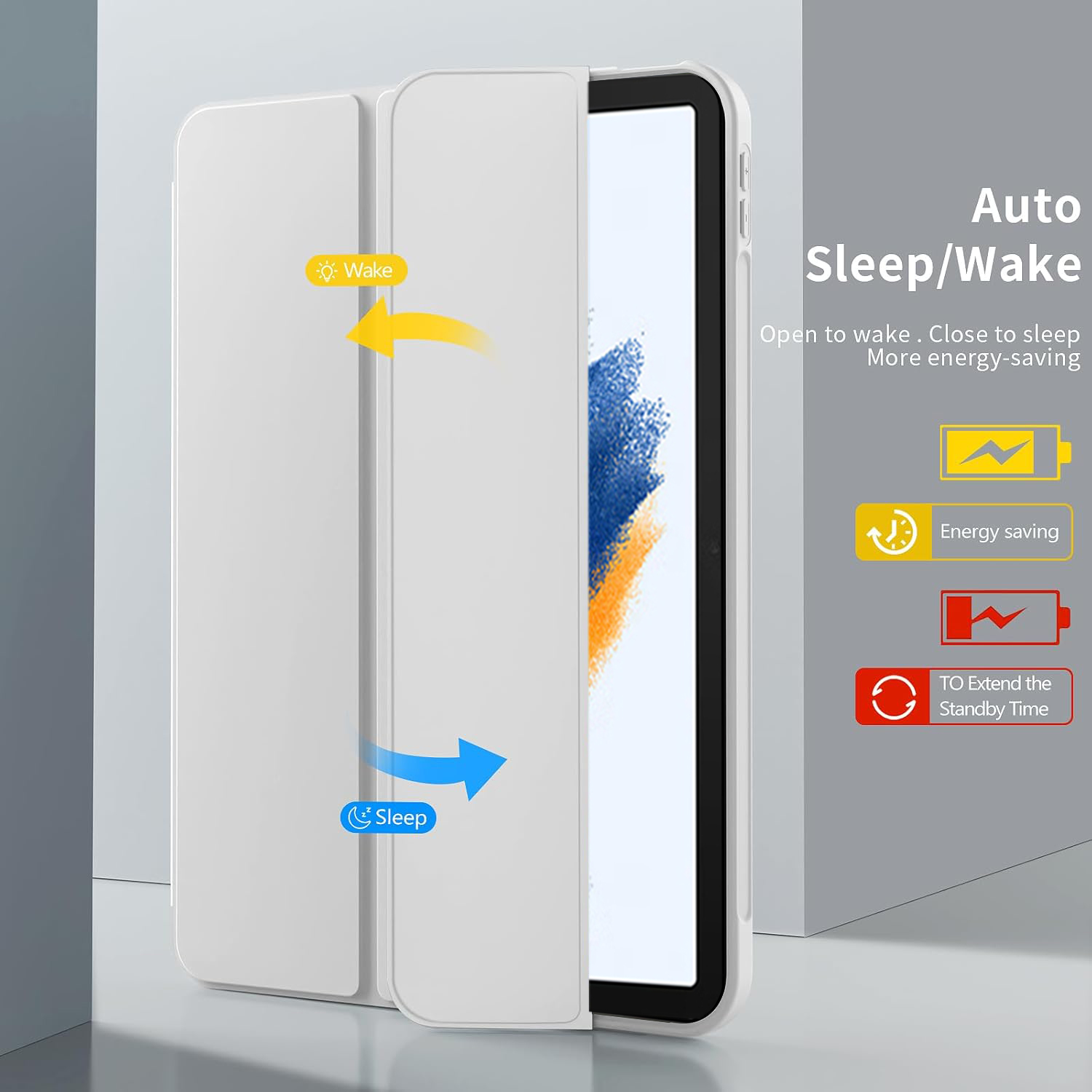 Capa Tri-fold Flip para Samsun - Vortex Tablet Accessories avaliação e preço